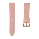 For Samsung Galaxy Watch 3 41mm TPU + Leather Watch Band(Pink) - 1