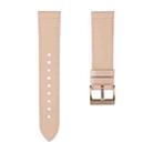 For Samsung Galaxy Watch 3 41mm TPU + Leather Watch Band(Light Pink) - 1