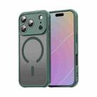 For iPhone 17 Pro Fan Dun Series TPU Hybrid PC Frosted Magsafe Phone Case(Green) - 1