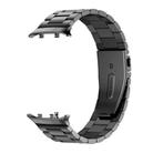For Huawei Watch D2 Three Beads Stainless Steel Watch Band(Grey) - 2