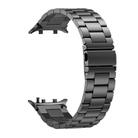 For Huawei Watch D2 Three Beads Stainless Steel Watch Band(Grey) - 3