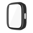 For Lexin Watch 3 Tempered Film Integrated PC Watch Protective Case(Black) - 2