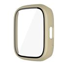 For Lexin Watch 3 Tempered Film Integrated PC Watch Protective Case(Ivory White) - 2