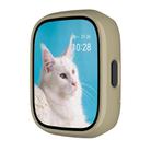 For Lexin Watch 3 Tempered Film Integrated PC Watch Protective Case(Ivory White) - 3
