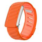 For WHOOP 4.0 Silicone Sports Watch Band(Orange+Light Orange) - 1