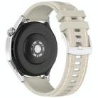 22mm Hybrid Nylon Braid Silicone Watch Band(Starlight) - 2