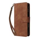 For Redmi 13 4G / 5G Multifunctional Multi-Card Wallet Phone Leather Case(Brown) - 2
