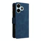 For Redmi 13 4G / 5G Multifunctional Multi-Card Wallet Phone Leather Case(Dark Blue) - 3