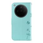 For OPPO Find X8 5G Global Dandelion Embossed Pattern Flip Leather Phone Case(Green) - 3