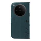 For OPPO Find X8 5G Global Dandelion Embossed Pattern Flip Leather Phone Case(Blue) - 3