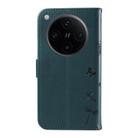 For OPPO Find X8 Pro 5G Global Dandelion Embossed Pattern Flip Leather Phone Case(Blue) - 3
