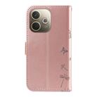 For OPPO A5 Pro 5G Global Dandelion Embossed Pattern Flip Leather Phone Case(Rose Gold) - 3