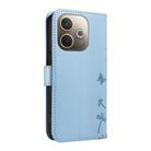 For OPPO A5 Pro 5G Global Dandelion Embossed Pattern Flip Leather Phone Case(Sky Blue) - 3