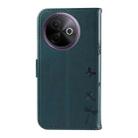 For vivo Y39 5G Global Dandelion Embossed Pattern Flip Leather Phone Case(Blue) - 3