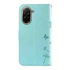 For Redmi A5 4G 173.3mm Dandelion Embossed Pattern Flip Leather Phone Case(Green) - 3