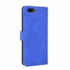 For OnePlus 5 Solid Color Skin Feel Magnetic Buckle Horizontal Flip Calf Texture PU Leather Case with Holder & Card Slots & Wallet(Blue) - 3