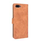 For OnePlus 5 Solid Color Skin Feel Magnetic Buckle Horizontal Flip Calf Texture PU Leather Case with Holder & Card Slots & Wallet(Brown) - 3