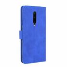 For OnePlus 7 Pro Solid Color Skin Feel Magnetic Buckle Horizontal Flip Calf Texture PU Leather Case with Holder & Card Slots & Wallet(Blue) - 3