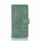 For OnePlus 7T Solid Color Skin Feel Magnetic Buckle Horizontal Flip Calf Texture PU Leather Case with Holder & Card Slots & Wallet(Green) - 1