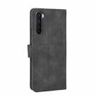 For OnePlus Nord Solid Color Skin Feel Magnetic Buckle Horizontal Flip Calf Texture PU Leather Case with Holder & Card Slots & Wallet(Black) - 3