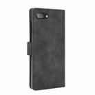 For BlackBerry KEY2 Solid Color Skin Feel Magnetic Buckle Horizontal Flip Calf Texture PU Leather Case with Holder & Card Slots & Wallet(Black) - 2