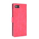 For BlackBerry KEY2 Solid Color Skin Feel Magnetic Buckle Horizontal Flip Calf Texture PU Leather Case with Holder & Card Slots & Wallet(Rose Red) - 3