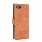 For BlackBerry KEY2 Solid Color Skin Feel Magnetic Buckle Horizontal Flip Calf Texture PU Leather Case with Holder & Card Slots & Wallet(Brown) - 2