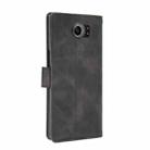 For BlackBerry Priv Solid Color Skin Feel Magnetic Buckle Horizontal Flip Calf Texture PU Leather Case with Holder & Card Slots & Wallet(Black) - 3