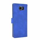 For BlackBerry Priv Solid Color Skin Feel Magnetic Buckle Horizontal Flip Calf Texture PU Leather Case with Holder & Card Slots & Wallet(Blue) - 3