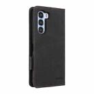 For ZTE Nubia S 5G A403ZT Magnetic Clasp Leather Phone Case(Black) - 3
