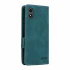 For ZTE Kantan Sumaho 4 A402ZT Magnetic Clasp Leather Phone Case(Green) - 3