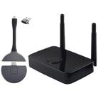 Measy AM1810 3 in 1 Wireless Screen Projector with Transmitter and Receiver, Plug:EU Plug - 1