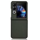 For ZTE nubia Flip2 Carbon Fiber Texture PU Leather PC Phone Case(Green) - 3