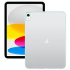 For iPad 2025 / 2022 Color TPU Hybrid Clear Acrylic Tablet Case(Green) - 1