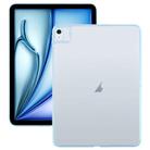 For iPad Air 11 2025 / 2024 Color TPU Hybrid Clear Acrylic Tablet Case(Ice Blue) - 1