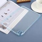For iPad Air 11 2025 / 2024 Color TPU Hybrid Clear Acrylic Tablet Case(Ice Blue) - 2