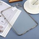 For iPad Air 11 2025 / 2024 Color TPU Hybrid Clear Acrylic Tablet Case(Black) - 3