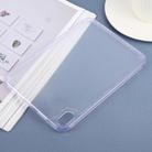 For iPad mini 2024 / mini 6 Color TPU Hybrid Clear Acrylic Tablet Case(Taro Purple) - 2
