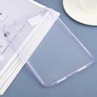 For iPad mini 2024 / mini 6 Color TPU Hybrid Clear Acrylic Tablet Case(Taro Purple) - 3