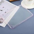 For iPad 9.7 2017 / 2018 / Air 2 Color TPU Hybrid Clear Acrylic Tablet Case(Pink) - 2