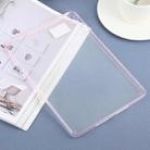 For iPad 9.7 2017 / 2018 / Air 2 Color TPU Hybrid Clear Acrylic Tablet Case(Pink) - 3