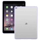 For iPad 9.7 2017 / 2018 / Air 2 Color TPU Hybrid Clear Acrylic Tablet Case(Taro Purple) - 1