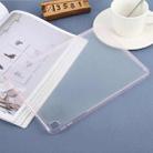 For iPad 10.2 2021 / Air 10.5 2019 Color TPU Hybrid Clear Acrylic Tablet Case(Pink) - 2