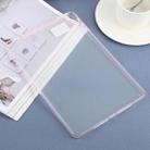 For iPad 10.2 2021 / Air 10.5 2019 Color TPU Hybrid Clear Acrylic Tablet Case(Pink) - 3