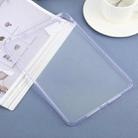 For iPad 10.2 2021 / Air 10.5 2019 Color TPU Hybrid Clear Acrylic Tablet Case(Taro Purple) - 3