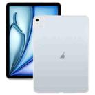 For iPad Air 13 2025 / 2024 Color TPU Hybrid Clear Acrylic Tablet Case(Transparent) - 1
