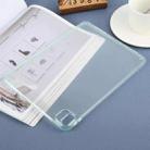 For iPad Air 13 2025 / 2024 Color TPU Hybrid Clear Acrylic Tablet Case(Green) - 2