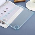 For iPad Air 13 2025 / 2024 Color TPU Hybrid Clear Acrylic Tablet Case(Ice Blue) - 2