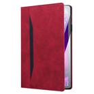 For Tecno Megapad 11 2024 Splicing Shockproof Leather Tablet Case(Red) - 3