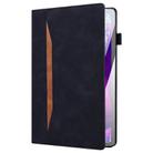 For Tecno Megapad 11 2024 Splicing Shockproof Leather Tablet Case(Black) - 3